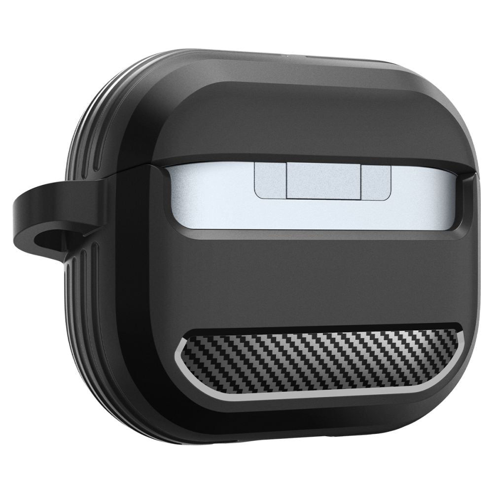 Funda Spigen Rugged Armor para Samsung Galaxy Buds3 FE / Buds3 Pro / Buds3, Negra ACS08330