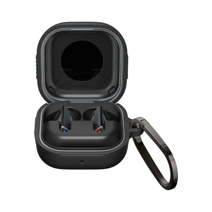Funda Spigen Rugged Armor para Samsung Galaxy Buds4 / Buds4 Pro, Negra Mate ACS11200