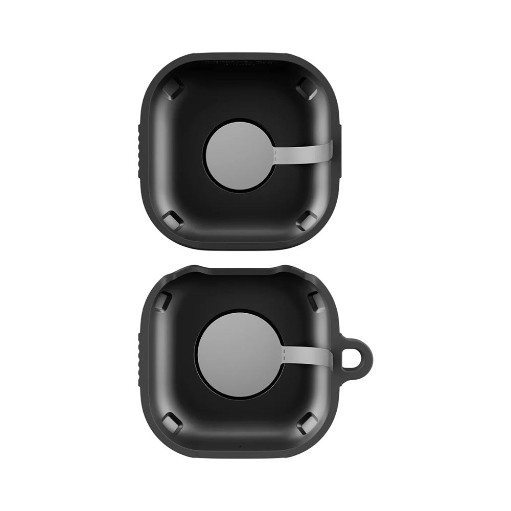 Funda Spigen Rugged Armor para Samsung Galaxy Buds4 / Buds4 Pro, Negra Mate ACS11200