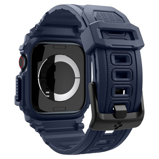 Funda Spigen Rugged Armor Pro para Apple Watch Series 10 / 11 46mm, Azul Marino