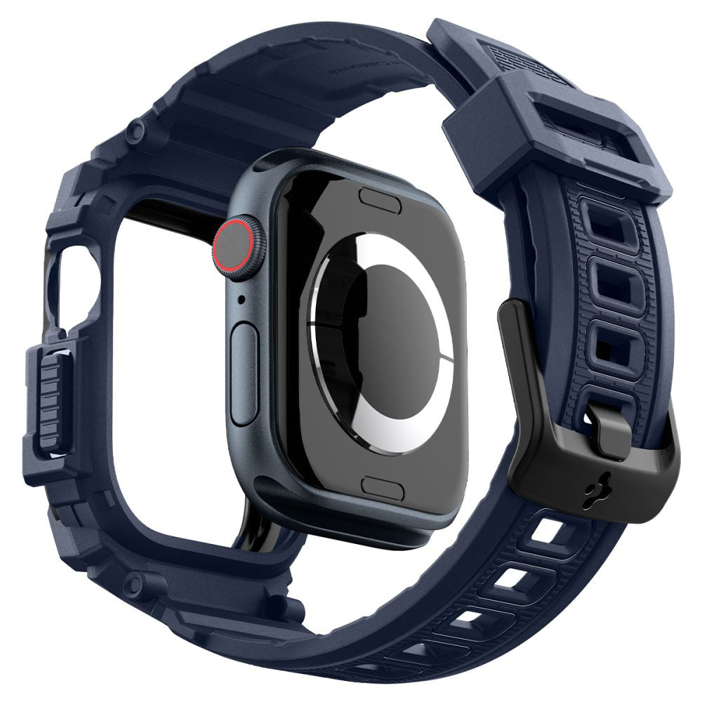 Spigen Rugged Armor Pro Case for Apple Watch Series 10 / 11 46mm, Navy Blue