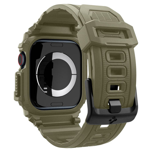 Funda Spigen Rugged Armor Pro para Apple Watch Series 10 46mm, Kaki ACS08608