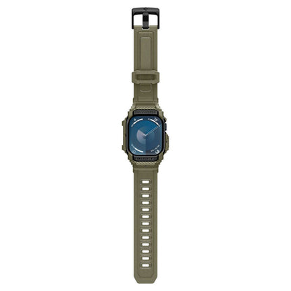 Funda Spigen Rugged Armor Pro para Apple Watch Series 10 46mm, Kaki ACS08608
