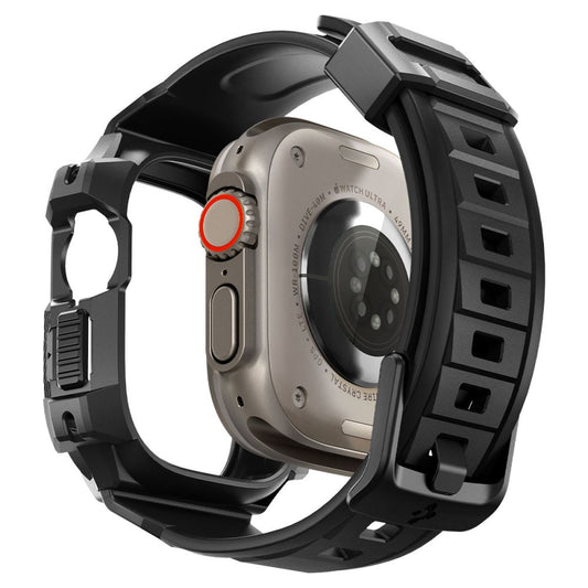 Funda Spigen Rugged Armor Pro para Apple Watch Ultra Series, Negra