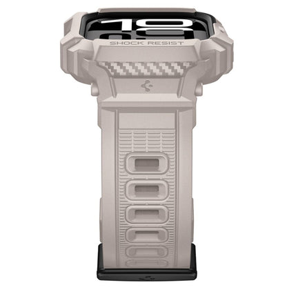Funda Spigen Rugged Armor Pro V2 para Apple Watch Series 10 / 11 42mm, Beige