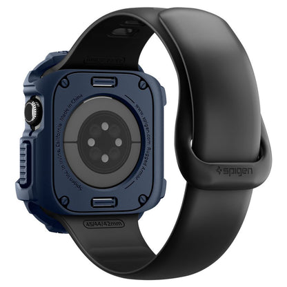 Funda Spigen Rugged Armor V2 para Apple Watch Series 10 / 11 42mm, Azul Marino