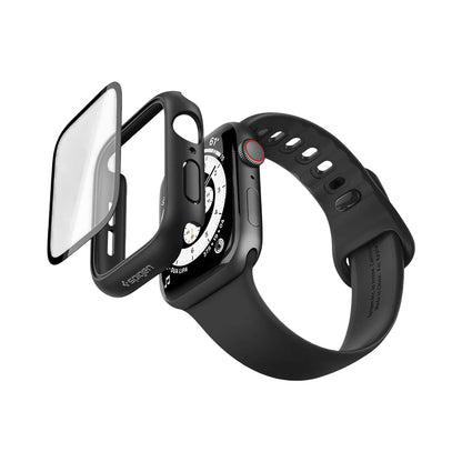 Funda Spigen Thin Fit 360 para Apple Watch Series 40mm, Negra ACS11593