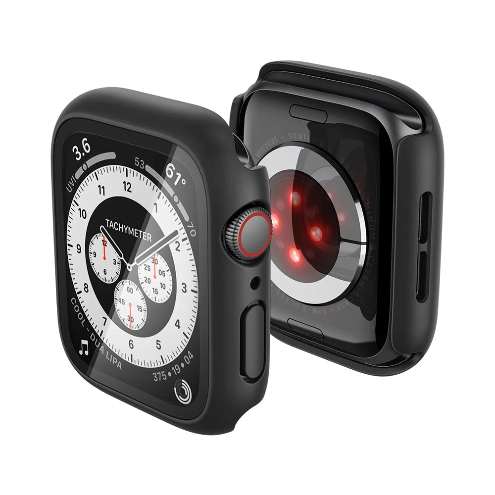 Funda Spigen Thin Fit 360 para Apple Watch Series 44mm, Negra ACS11592
