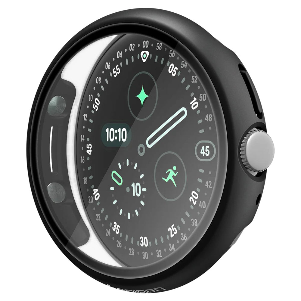 Funda Spigen Thin Fit 360 para Google Pixel Watch 41 mm Series, negra ACS11750