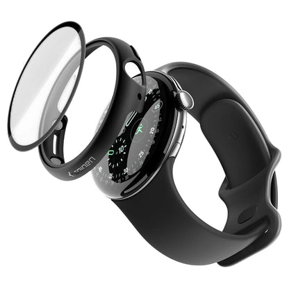Funda Spigen Thin Fit 360 para Google Pixel Watch 41 mm Series, negra ACS11750