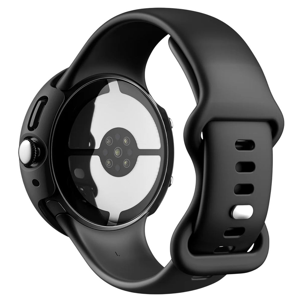 Funda Spigen Thin Fit 360 para Google Pixel Watch 41 mm Series, negra ACS11750