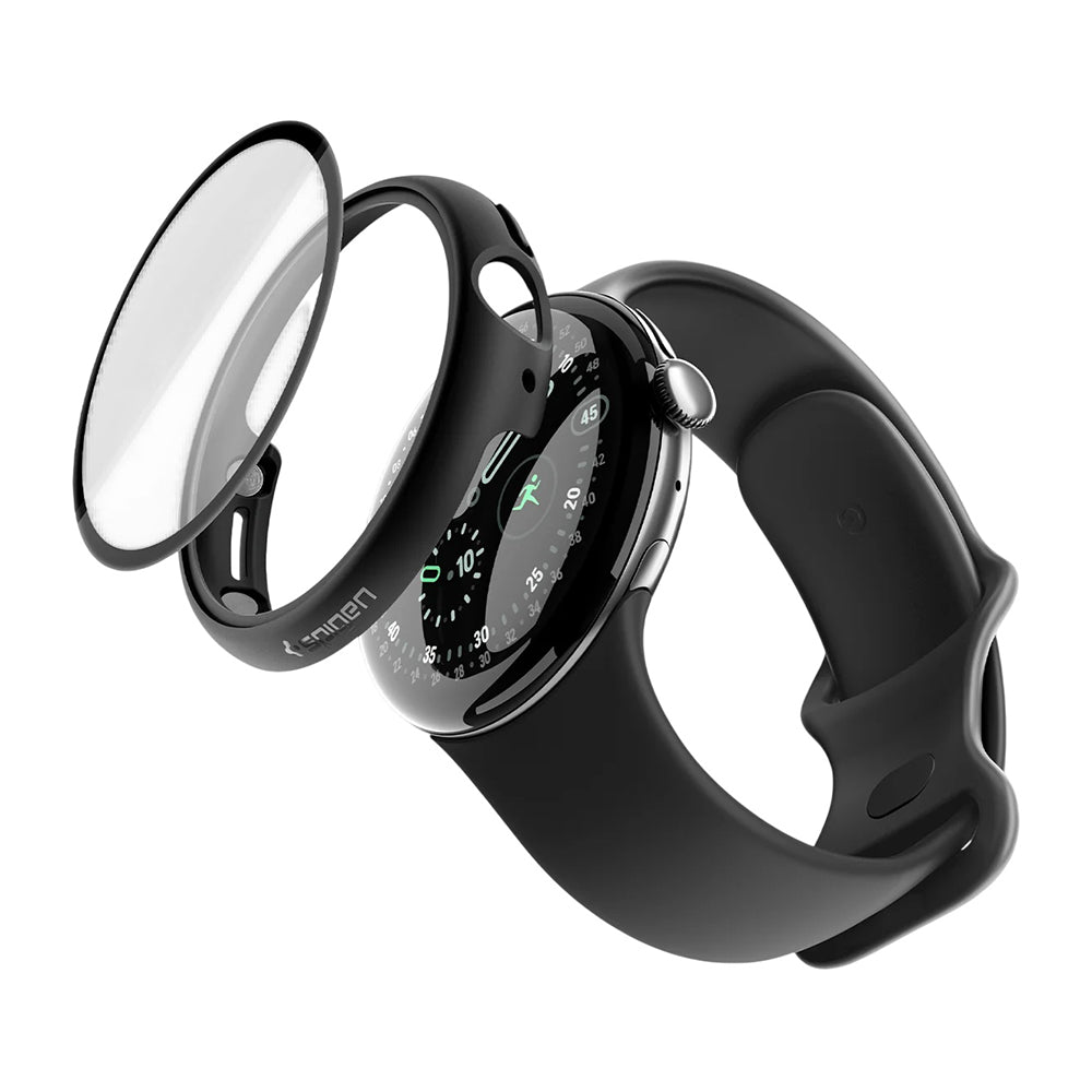 Funda Spigen Thin Fit 360 para Google Pixel Watch 45mm Series, Negra ACS11746