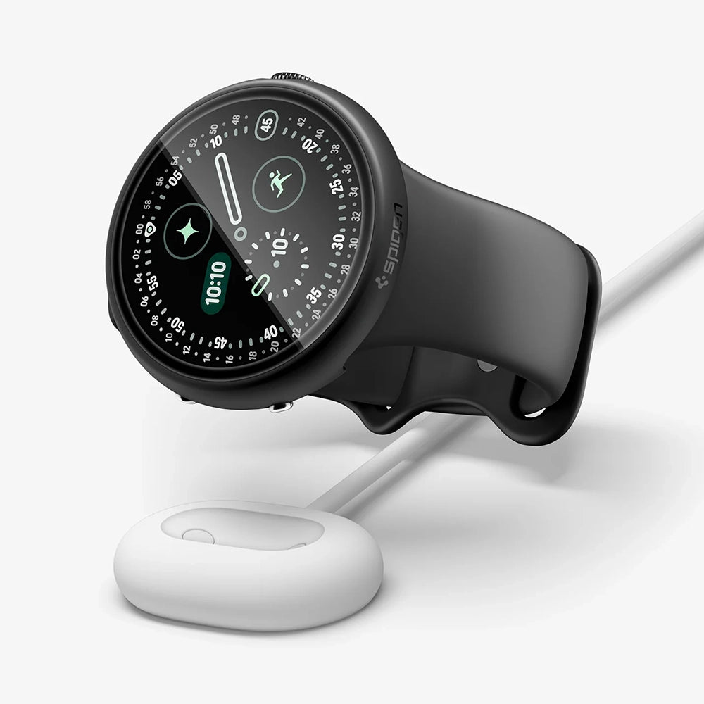 Funda Spigen Thin Fit 360 para Google Pixel Watch 45mm Series, Negra ACS11746