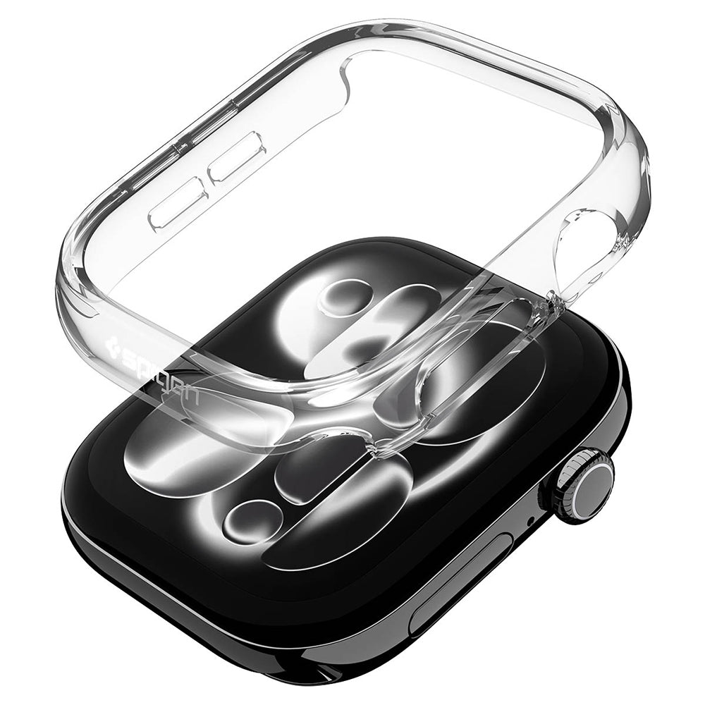 Funda Spigen Thin Fit para Apple Watch Series 12 de 42 mm, transparente ACS11881