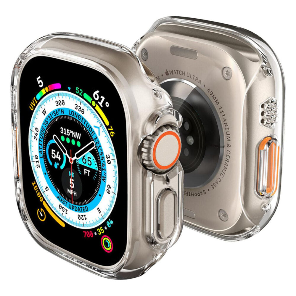 Funda Spigen Thin Fit para Apple Watch Ultra Series, Transparente ACS05917