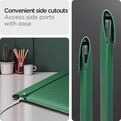 Funda Spigen Valentinus para Laptop 15inch - 16inch, Verde