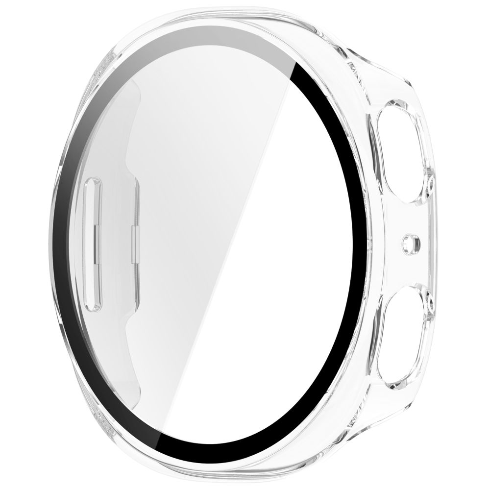 Funda Tech-Protect Defense para Samsung Galaxy Watch 9 / Watch8 44mm, Set de 2 piezas, Negra / Transparente