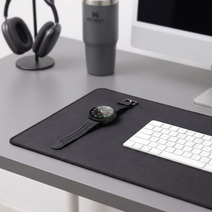 Funda Tech-Protect Defense para Samsung Galaxy Watch 9 / Watch8 44mm, Set de 2 piezas, Negra / Transparente