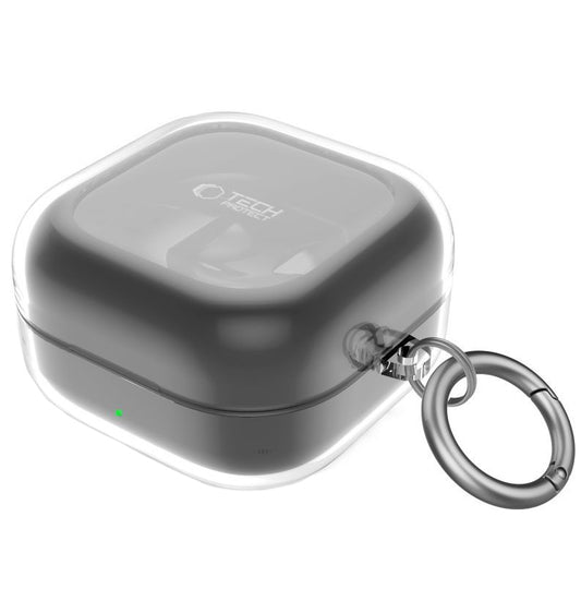 Funda Tech-Protect Flexair para Samsung Galaxy Buds4 / Buds4 Pro, Transparente