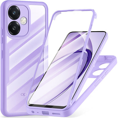 Funda para Oppo A3 4G / A3 5G, Techsuit, ColorVerse 360, Morado