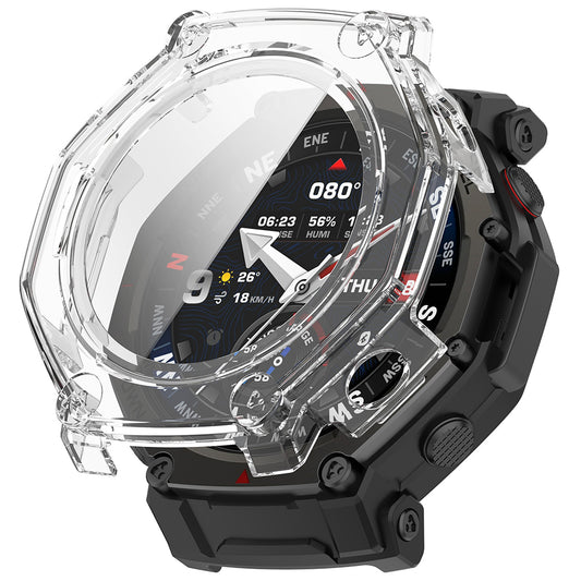 Funda Techsuit Defense360 Pro para Amazfit T-Rex 3 Pro, Transparente