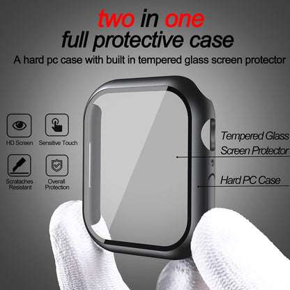 Funda Techsuit Defense360 Pro para Apple Watch 7 41mm Series, Negra