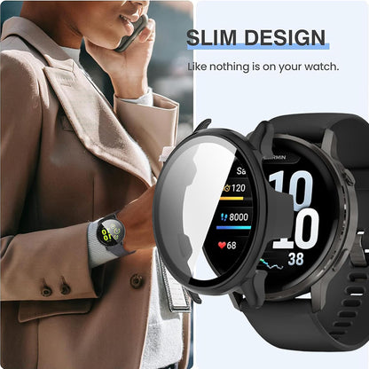 Funda Techsuit Defense360 Pro para Garmin Venu 4 45mm, Negra