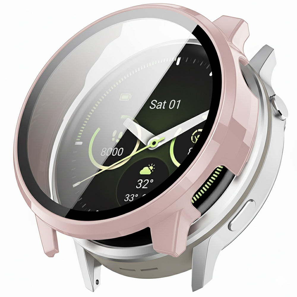 Funda Techsuit Defense360 Pro para Garmin Venu 4 45mm, Rosa