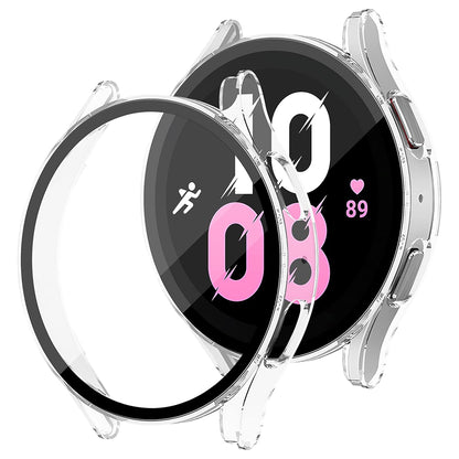 Funda Techsuit Defense360 Pro para Samsung Galaxy Watch5 / Watch4 Serie 40mm, Transparente