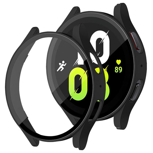 Funda Techsuit Defense360 Pro para Samsung Galaxy Watch5 / Watch4 Serie 44mm, Negra