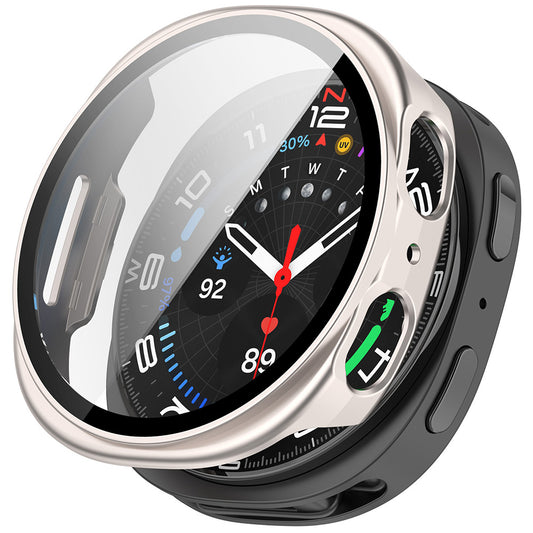 Funda Techsuit Defense360 Pro para Samsung Galaxy Watch9 / Watch8 40mm, Plateado Perlado