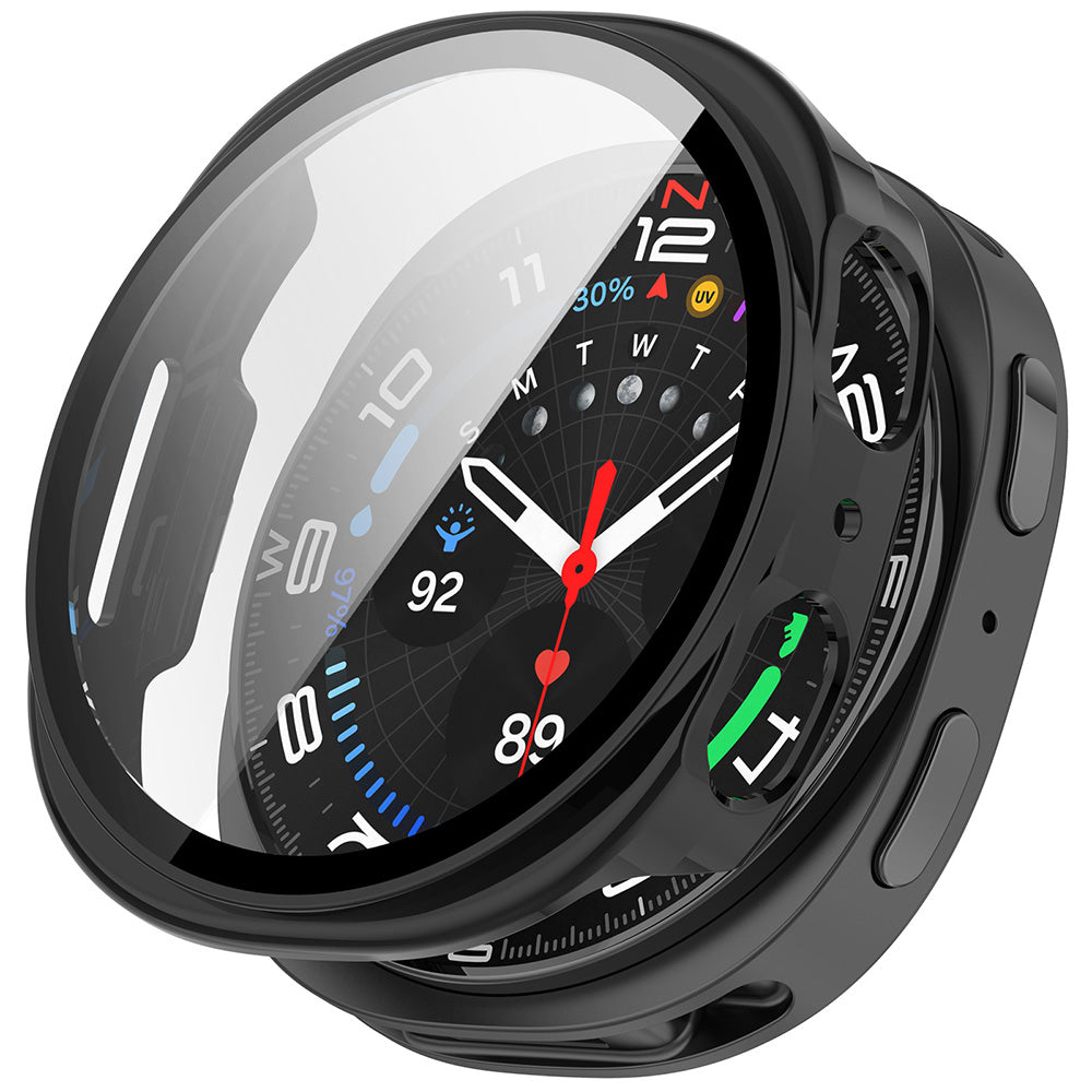 Funda Techsuit Defense360 Pro para Samsung Galaxy Watch9 / Watch8 44mm, Negra Mate