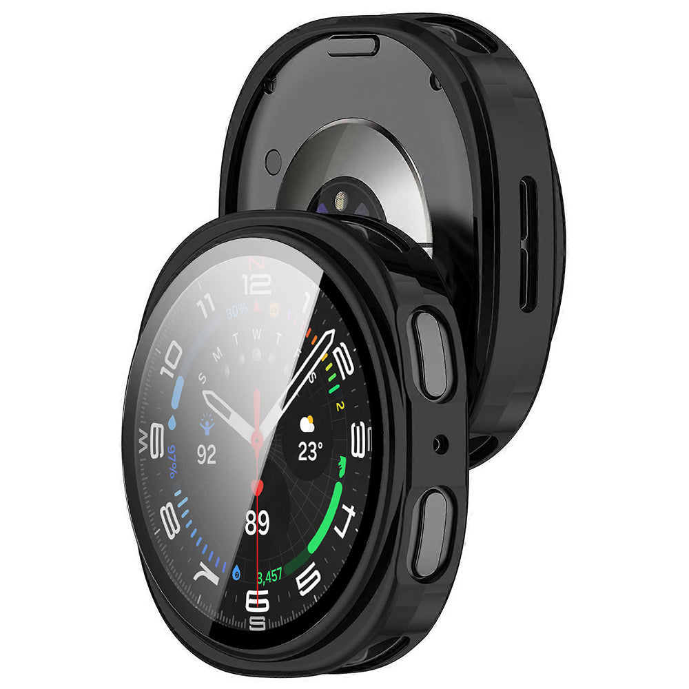 Funda Techsuit Defense360 Pro para Samsung Galaxy Watch9 / Watch8 44mm, Negra Mate