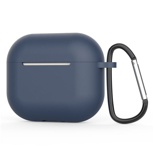 Funda Techsuit de silicona para Apple AirPods 4, azul marino