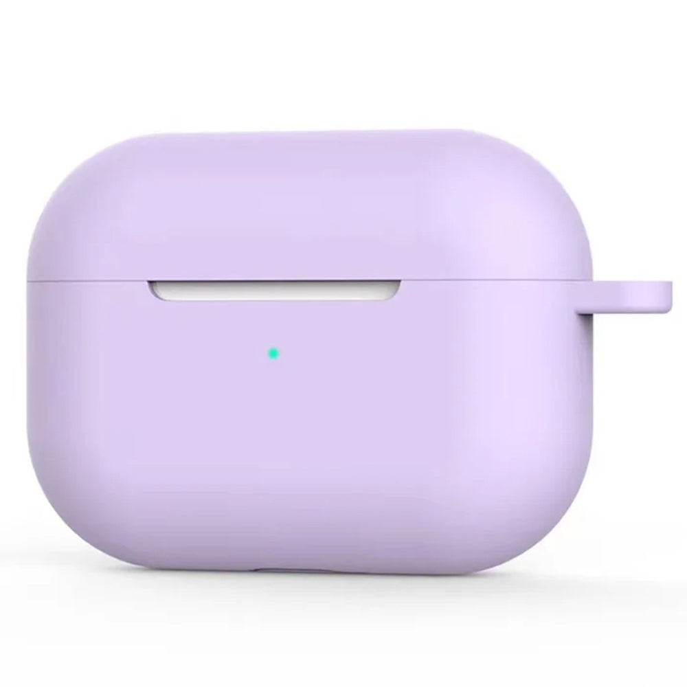 Funda Techsuit de silicona para Apple AirPods 4, morado