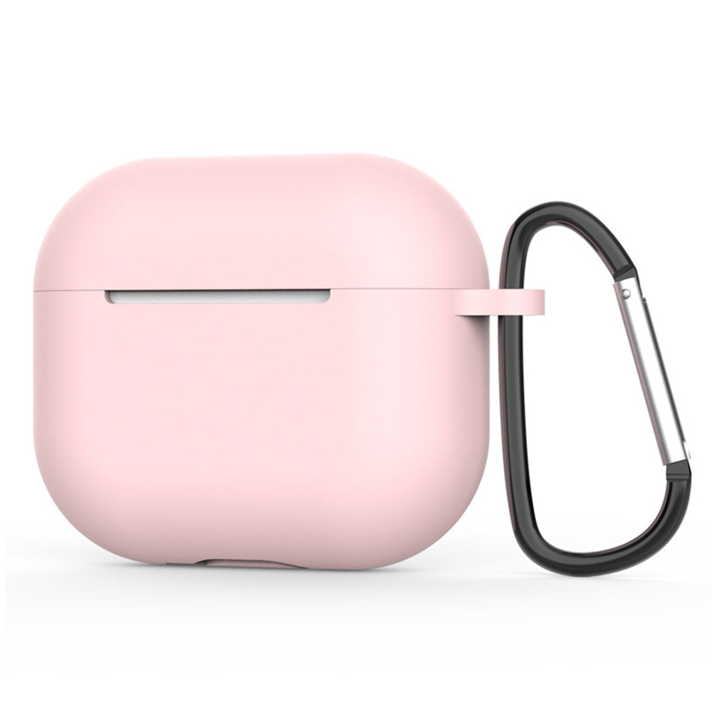 Techsuit Silicone Case for Apple AirPods 4, Light Pink