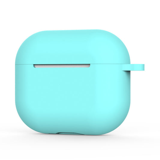 Funda Techsuit de silicona para Apple AirPods 4, Turquesa oscuro
