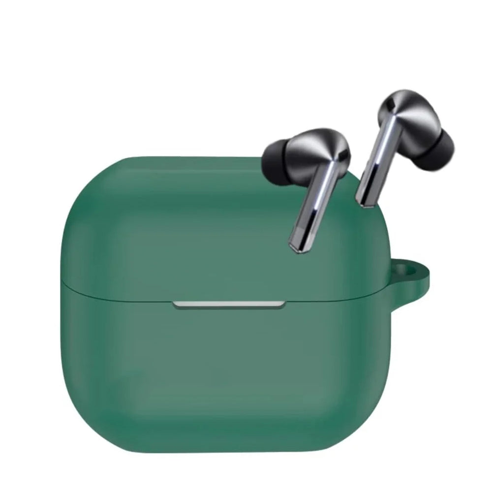 Funda Techsuit de silicona para Apple AirPods 4, Verde