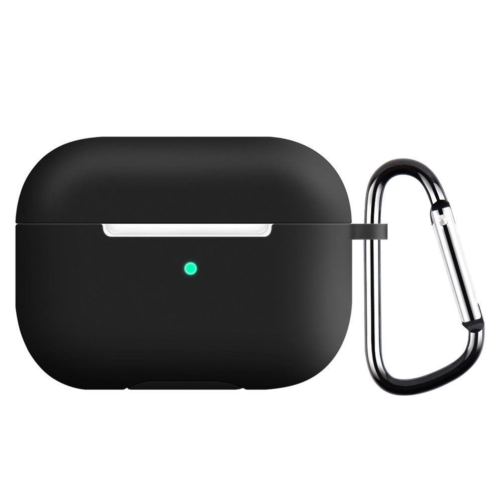 Funda Techsuit de silicona para Apple AirPods Pro Series, Negra