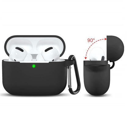 Funda Techsuit de silicona para Apple AirPods Pro Series, Negra