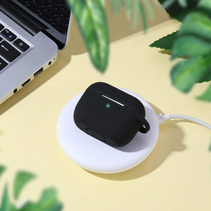Funda Techsuit de silicona para Apple AirPods Pro Series, Negra