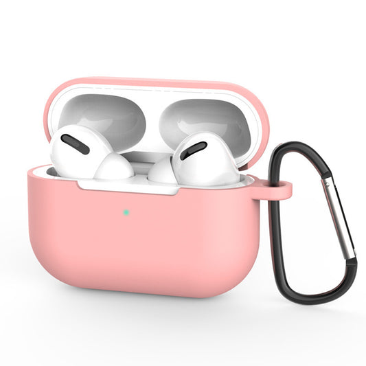 Funda Techsuit de silicona para Apple AirPods Pro 3, Rosa oscuro