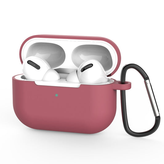 Funda Techsuit de silicona para Apple AirPods Pro 3, Vino