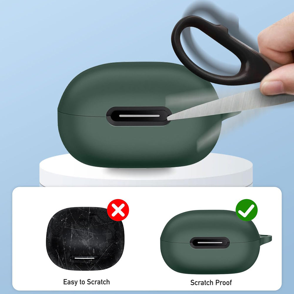 Funda Techsuit Silicone para Apple AirPods Gen 1 / Gen 2, Negra