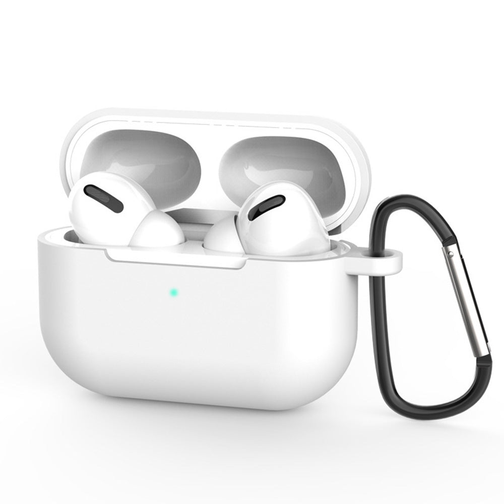 Funda Techsuit Silicone para Apple AirPods Pro 3, Blanca