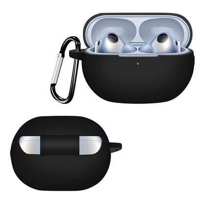 Funda Techsuit Silicone para Huawei FreeBuds Pro 4, Negra