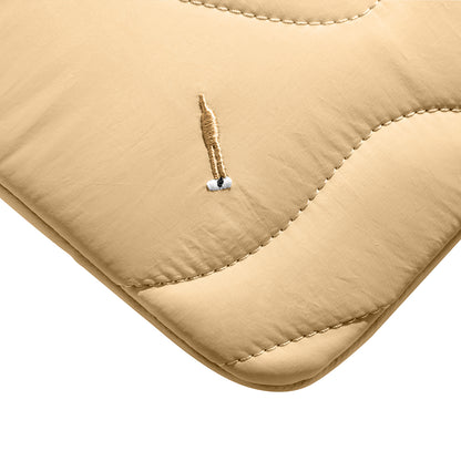 Funda Tomtoc Terra para Laptop de 15 pulgadas, Crema