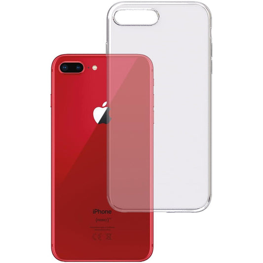 Funda para Apple iPhone 8 Plus / 7 Plus, 3MK, Clara, Transparente