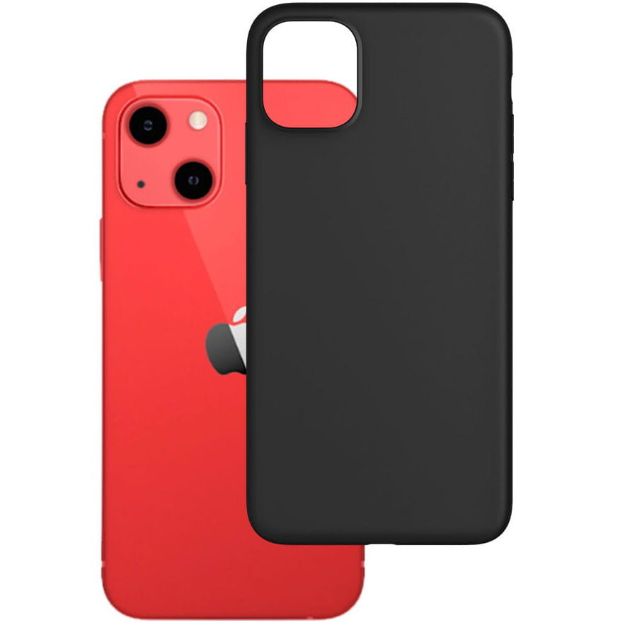 Funda para Apple iPhone 13, 3MK, mate, negra