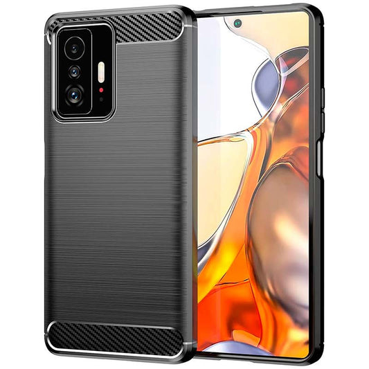 Funda para Xiaomi 11T / 11T Pro, Carbono, Negra
